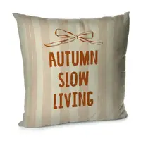 Подушка диванная с бархата Autumn slow living 45x45 см (45BP_24S002)