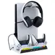 Док-станция iPega PS5 Slim RGB Lights Multi functional charge stand PG-P5S006