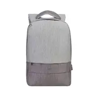 Рюкзак міський Rivacase 7562 Grey/Mocha 12х30.5х46 см сірий із мокко