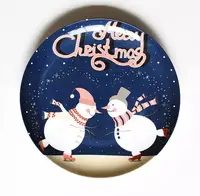 Тарілка десертна Новорічна Merry Christmas 3 9015 20 см