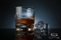 Стакан вращающийся для виски и воды "Спираль" Shtox (ST10-001) 320 мл