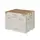 Складной контейнер Naturehike CNK2450XB020, 23 л, бежево-серый