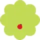 Блок бумаги с липким слоем, Flower 70х70 мм, 50 л