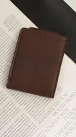 Кошелек мужской коричневый код 489