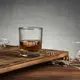 Стакан для виски круглый "Конструктор" персонализированный, Деревянная подарочная коробка с гравировкой