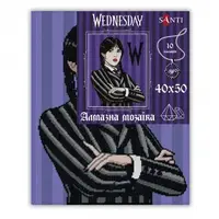 Алмазна мозаїка Santi Wednesday Addams 955333 40х50 см