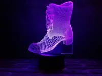 Сменная пластина для 3D светильников "Сапожок" 3DTOYSLAMP