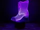 Сменная пластина для 3D светильников "Сапожок" 3DTOYSLAMP