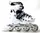 Ролики Scale Sports. White (размер 38-41) 1932601125-L