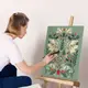 Новогодние картины по номерам с логотипом
