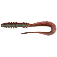 1551-07-56Силикон Keitech Mad Wag Mini 3.5" 302 Plum Green FLK.