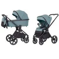 Коляска универсальная 2 в 1 CARRELLO Ultimo Aqua Blue