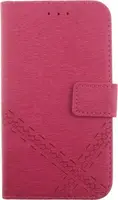 Чехол-книжка TOTO Book Universal cover Ineva 5.0"-5.5" Hot Pink