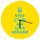 Часы настенные круглые Keep calm and love Ukraine 36 см (CHR_O_15M070)