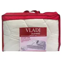 Ковдра полуторна вовняна Vladi Premium Line 21396 140x205 см бежева