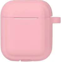 Кейс TOTO Plain Cover With Stripe Style Case AirPods Pink