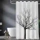 Штора для ванной TIANA KRAINE TREE 180х180з кольцами 12 шт