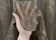 Тюль жаккард, коллекция "Мрамор". Цвет коричневый. Код 1403т