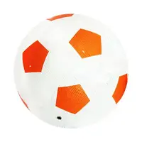 М'яч футбольний Metr+ BT-FB-0240 гумовий, 330г, діаметр 21,3 см Помаранчевий