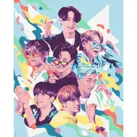 Картина по номерам "К-POP. BTS" 40х50 см