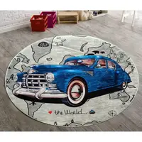 Ковер Karaca Home - Blue Car 100*100
