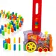 Розвиваюча іграшка поїзд-доміно DOMINO Happy Truck 100