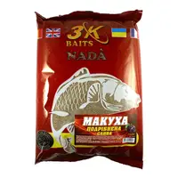 Макуха жареная измельченная слива 1кг 3k05103