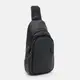 Мужской кожаный рюкзак через плечо Borsa Leather K1616D-black