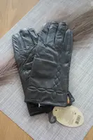 Перчатки кожаные женские СРЕДНИЕ 5-W010