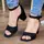 Женские босоножки Fashion Madeira 2992 40 размер 25,5 см Черный