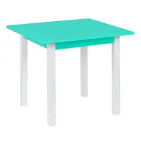 Дитячий стіл Ігруша 60х60, квадратний, дерево, висота 52 см. Light green (79846)