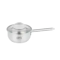 Ковш с крышкой Gipfel Azalea GP-51058 16 см 1.2 л серебристый