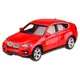 Машина металлическая BMW X6 "WELLY" 44016CW масштаб 1:43 Красный