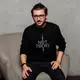 Свитшот GoT "Not today" унисекс, Черный, XXL, английский