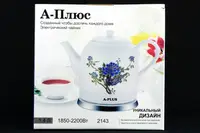 Електрочайник керамічний 1.4 л A-Plus AP-2143
