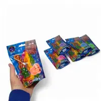 Кінетичний пісок "KidSand" жовтий, в пакеті, 400 г