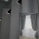 Комплект (2шт. 1,5х2,5м.) штор на люверсах, коллекция "Bagema Rvs". Цвет серый. Код 1244ш 37-0017