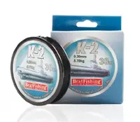Леска Bratfishing K-2 30m 0,08mm 1,36kg
