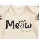 Комплект для дівчинки 3 в 1 у леопардовому забарвленні з принтом Leo Meow