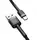Кабель USB Baseus Type-С СATKLF-С-T-Grey-BlaСk 1 м серый с черным