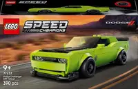 Конструктор LEGO Speed Champions Спортивный автомобиль Dodge Challenger SRT Hellcat 390 деталей (77237)