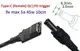 Переходник на 9v (max 5a, 45w) 6.3x3.0mm 8-10cm з USB Type-C (Female) Quick Charge Power Delivery QC|PD тригер (A class) 1 день гар.