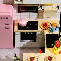 3D Румбокс ляльковий дім конструктор DIY Cute Room BT-027 Кухня 23*23*27,5 см