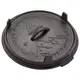 Казан с крышкой Groenberg Askja Pot 25 cm / 4 L Black (266016)