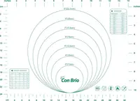 Силиконовый коврик 30х40 см Сon Brio СB-675-Green