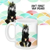 Кружка с принтом Tribal fall Don’t forget your dreams! 330 мл KR_TFL085