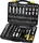 Набір торцевих насадок MASTERTOOL PROFI CrV 1/4"-1/2", 111 шт (78-5111)