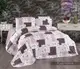 Полуторное Постельное белье Фланель Belizza Plaid Purple 160х220см