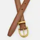 Женский кожаный ремень Borsa Leather Cv1zk-153br-brown