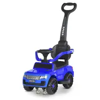 Каталка-толокар Bambi Racer M 4810EL-4 синий 2-в-1